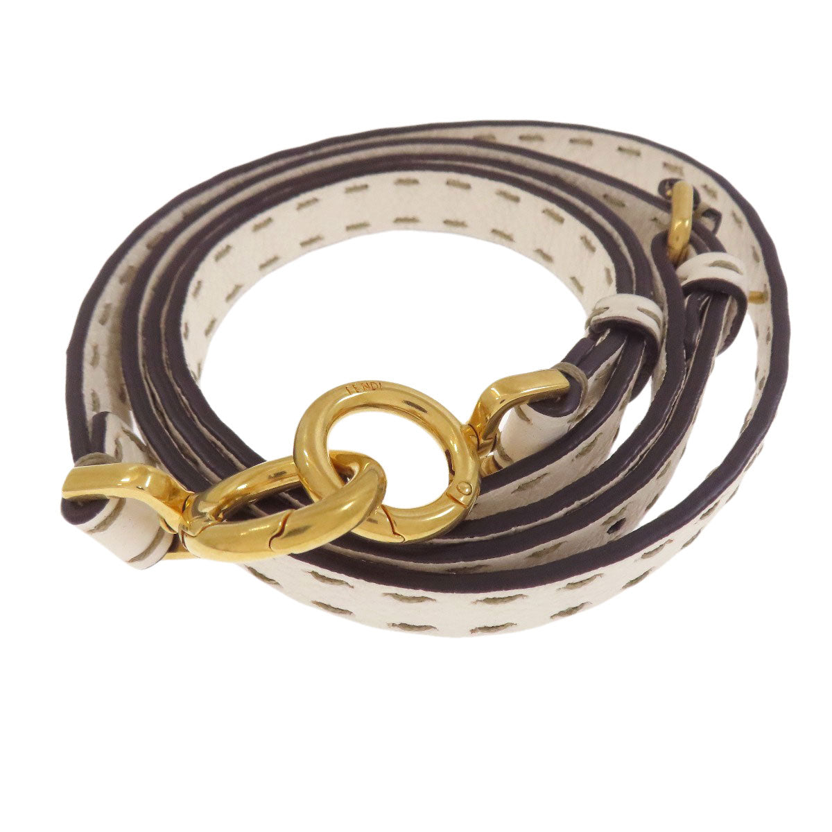 FENDI Peekaboo Mini Selleria 2WAY Handbag Calf Ladies [Used]