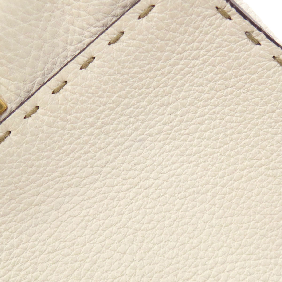 FENDI Peekaboo Mini Selleria 2WAY Handbag Calf Ladies [Used]