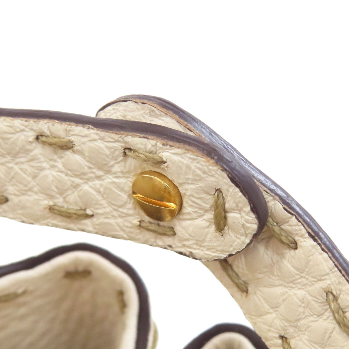 FENDI Peekaboo Mini Selleria 2WAY Handbag Calf Ladies [Used]