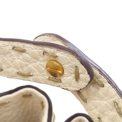 FENDI Peekaboo Mini Selleria 2WAY Handbag Calf Ladies [Used]