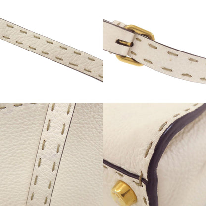 FENDI Peekaboo Mini Selleria 2WAY Handbag Calf Ladies [Used]