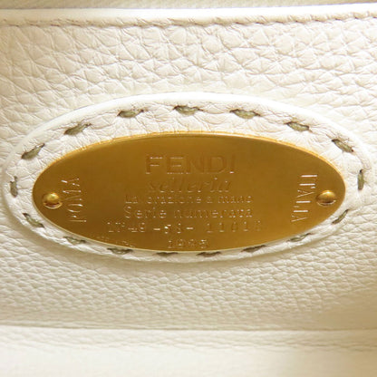 FENDI Peekaboo Mini Selleria 2WAY Handbag Calf Ladies [Used]