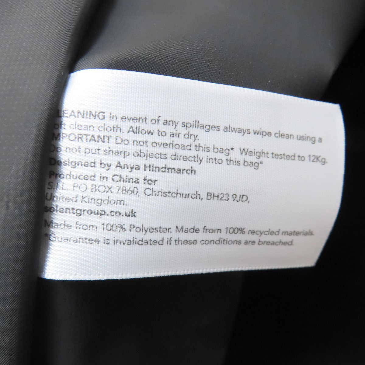 Anya Hindmarch The Universal Bag Tote Bag Canvas Ladies [Used]