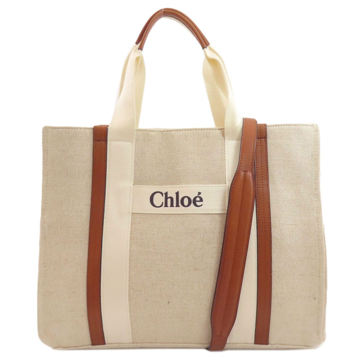 CHLOE Mother's bag 2WAY Tote Bag Canvas Ladies [Used]