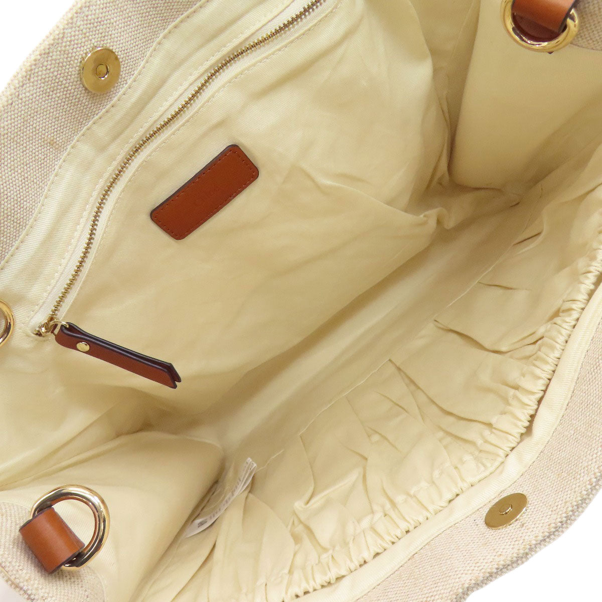 CHLOE Mother's bag 2WAY Tote Bag Canvas Ladies [Used]