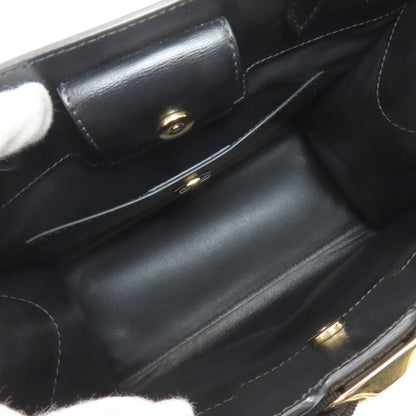 Salvatore Ferragamo Vala Ribbon 2WAY Handbag Leather Ladies [Used]