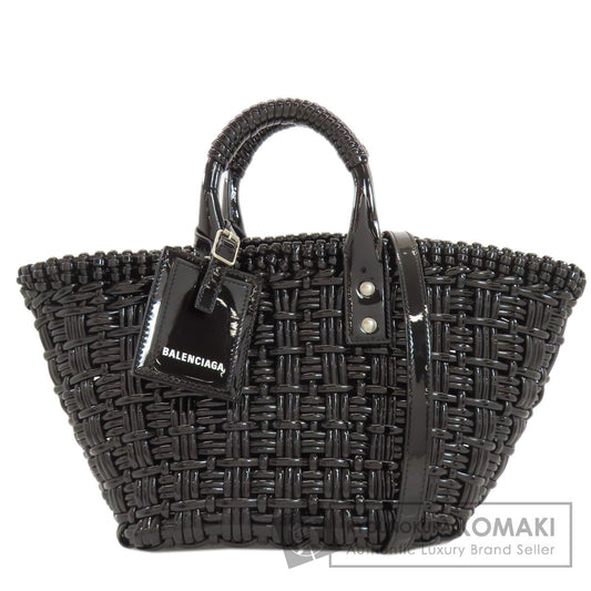 BALENCIAGA 671342 Bistro XS 2WAY Handbag Enamel Ladies [Used]