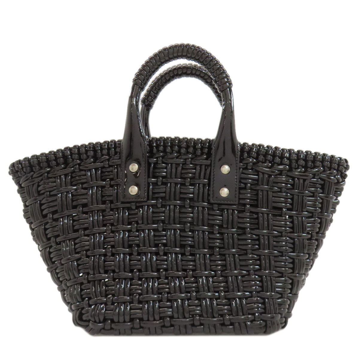 BALENCIAGA 671342 Bistro XS 2WAY Handbag Enamel Ladies [Used]