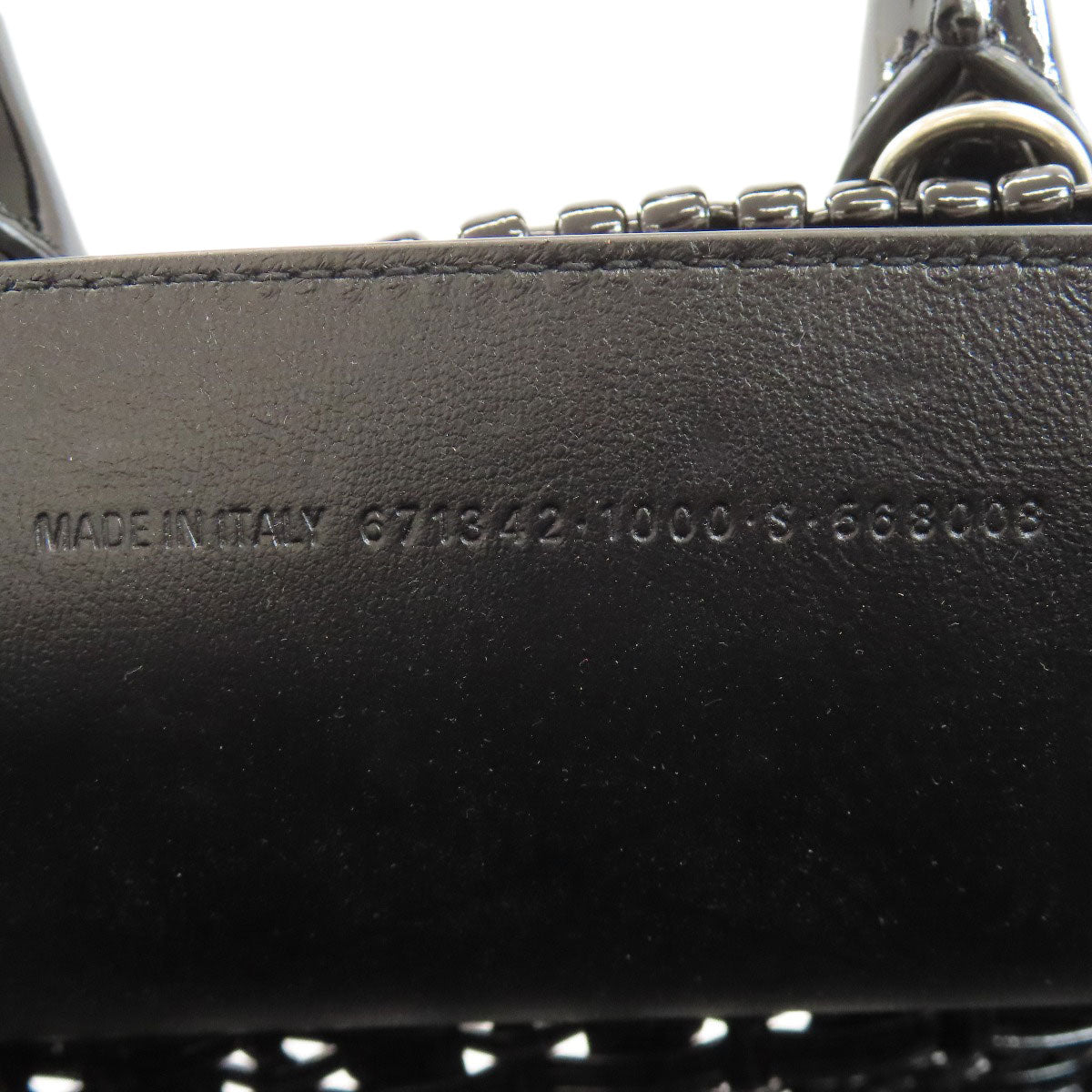 BALENCIAGA 671342 Bistro XS 2WAY Handbag Enamel Ladies [Used]