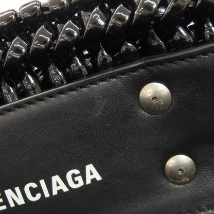 BALENCIAGA 671342 Bistro XS 2WAY Handbag Enamel Ladies [Used]