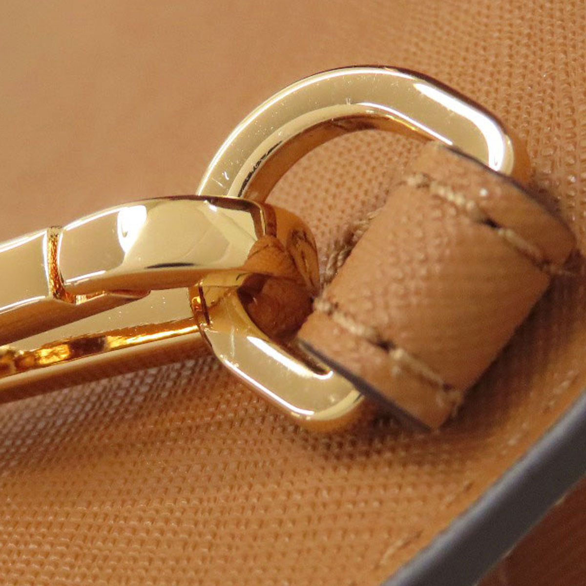 Tory Burch logo Shoulder Bag Leather Ladies [Used]