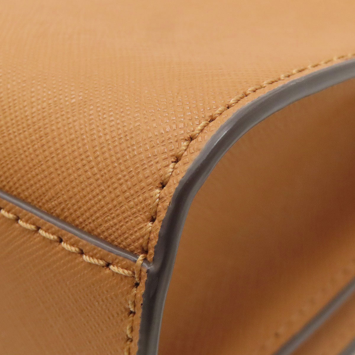 Tory Burch logo Shoulder Bag Leather Ladies [Used]