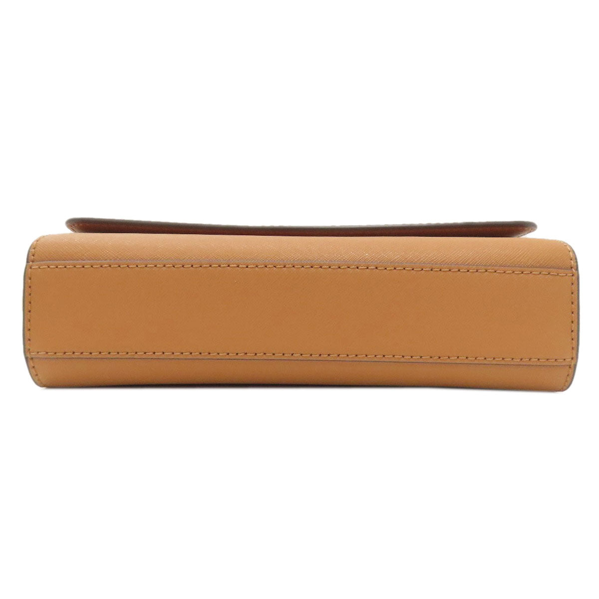 Tory Burch logo Shoulder Bag Leather Ladies [Used]