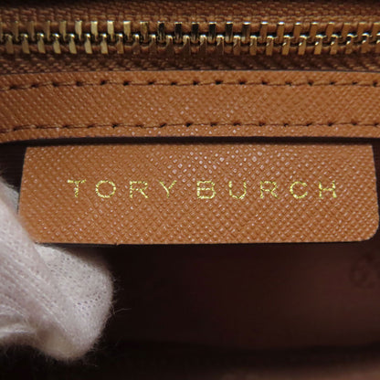 Tory Burch logo Shoulder Bag Leather Ladies [Used]