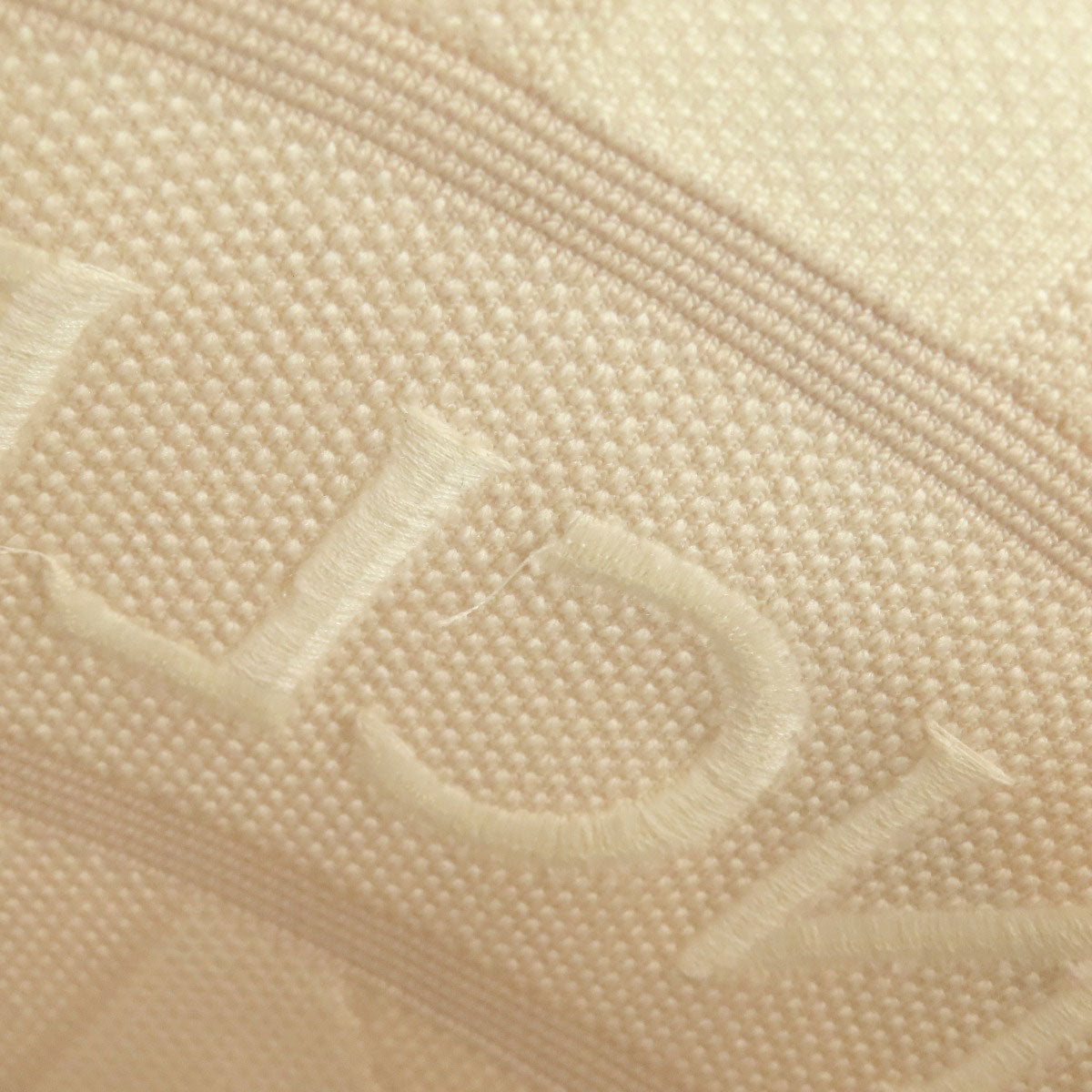 MONCLER Logo pattern Tote Bag Knit Ladies [Used]