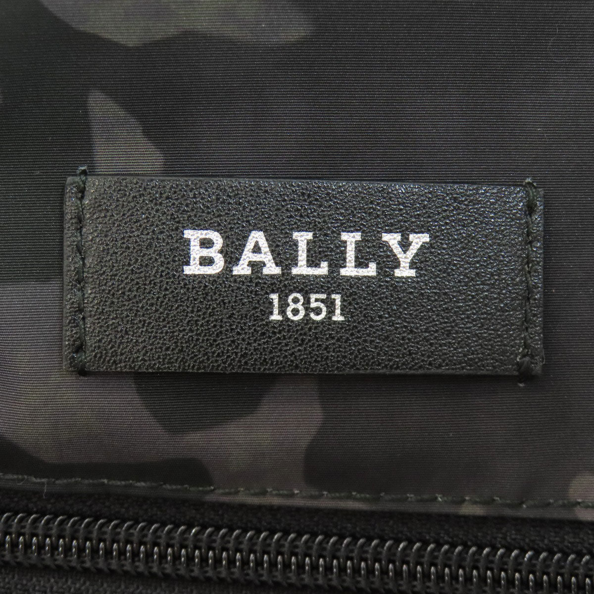 バリー エコバッグ カモフラージュ柄 トートバッグ ナイロン素材 レディース 【中古】【BALLY】