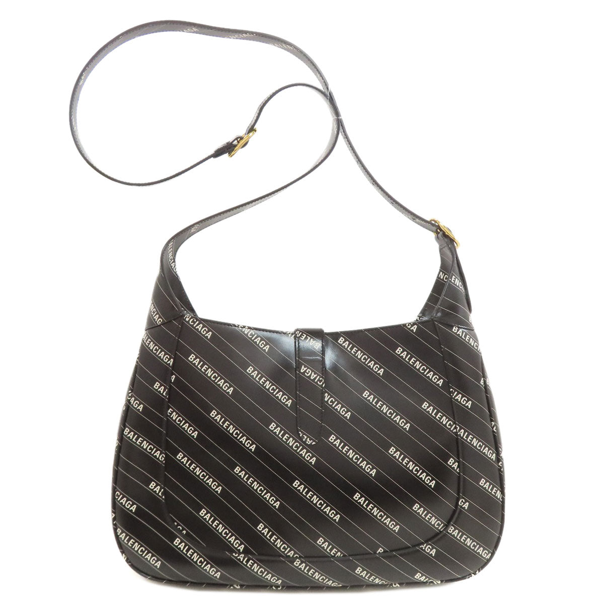 GUCCI 636712 Gucci and Balenciaga collaboration Jackie Shoulder Bag Calf Ladies [Used]