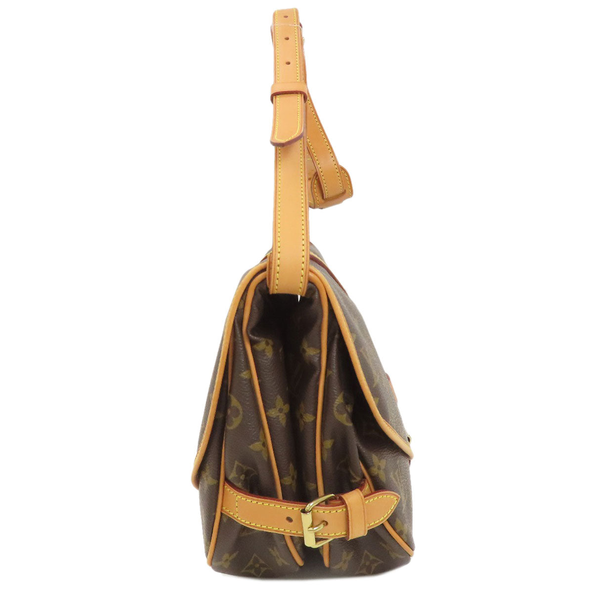 LOUIS VUITTON M42256 Saumur 30 Shoulder Bag Monogram canvas Ladies [Used]