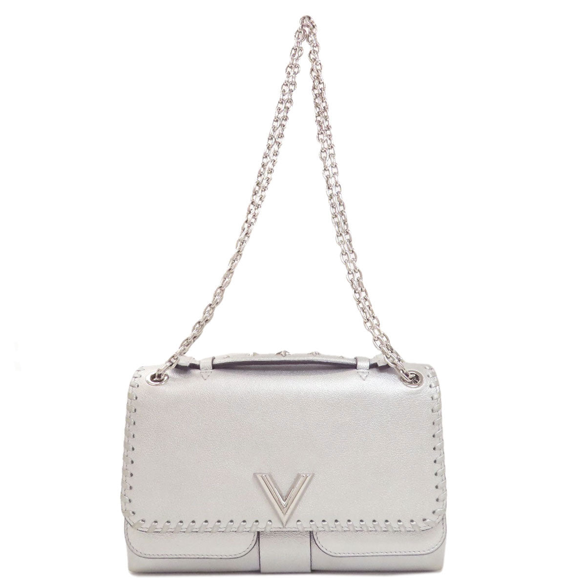 LOUIS VUITTON M43201 Very Chain Shoulder Bag Calf Ladies [Used]