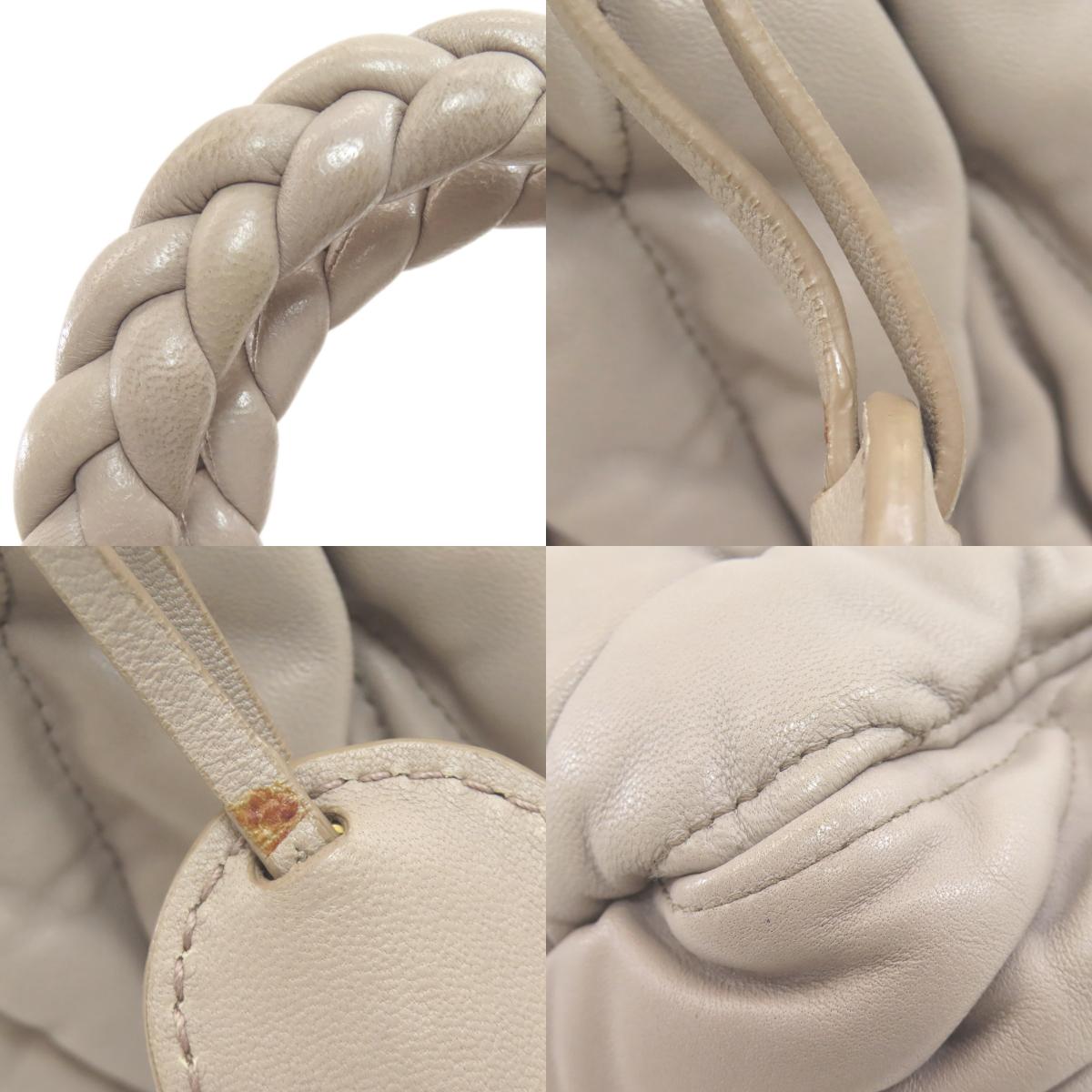 MIUMIU Materasse Handbag Calf Ladies [Used]