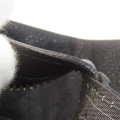 CHANEL COCO Mark SilverHardware Tote Bag Calf Ladies [Used]