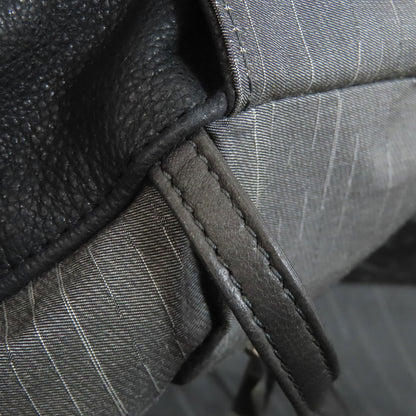 CHANEL COCO Mark SilverHardware Tote Bag Calf Ladies [Used]