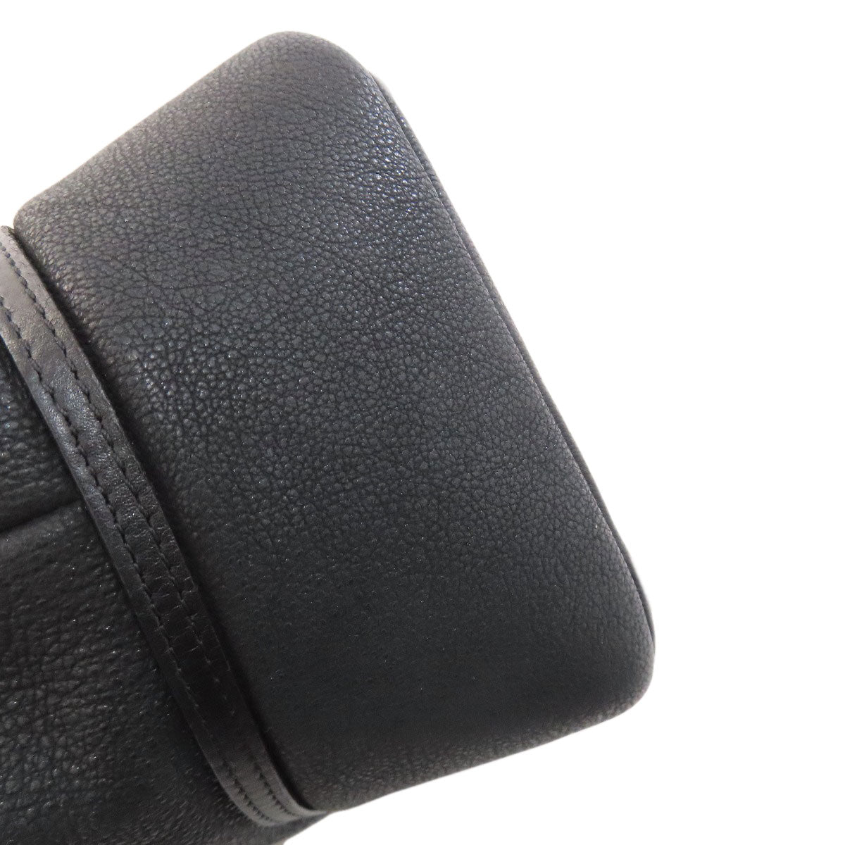 CHANEL COCO Mark SilverHardware Tote Bag Calf Ladies [Used]