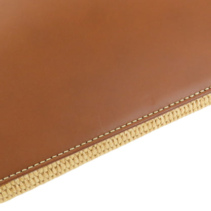 Jimmy Choo logo Tote Bag Raffia LeatherLadies [Used]