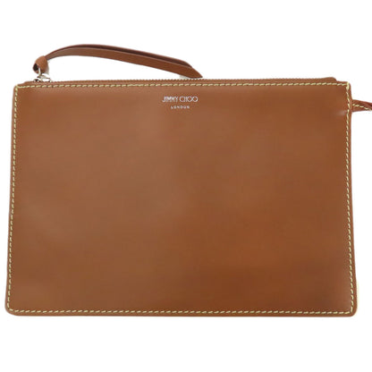 Jimmy Choo logo Tote Bag Raffia LeatherLadies [Used]