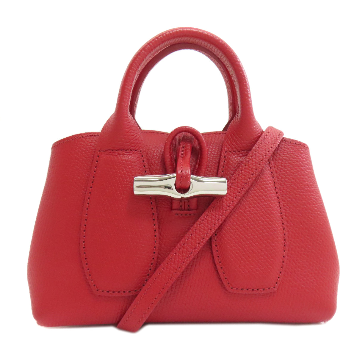 Longchamp Rozo 2WAY Handbag Leather Ladies [Used]