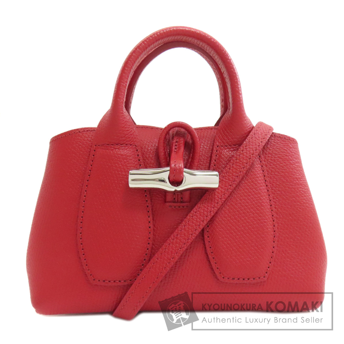 Longchamp Rozo 2WAY Handbag Leather Ladies [Used]