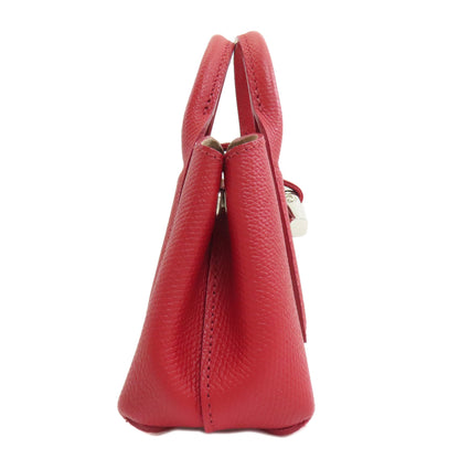 Longchamp Rozo 2WAY Handbag Leather Ladies [Used]