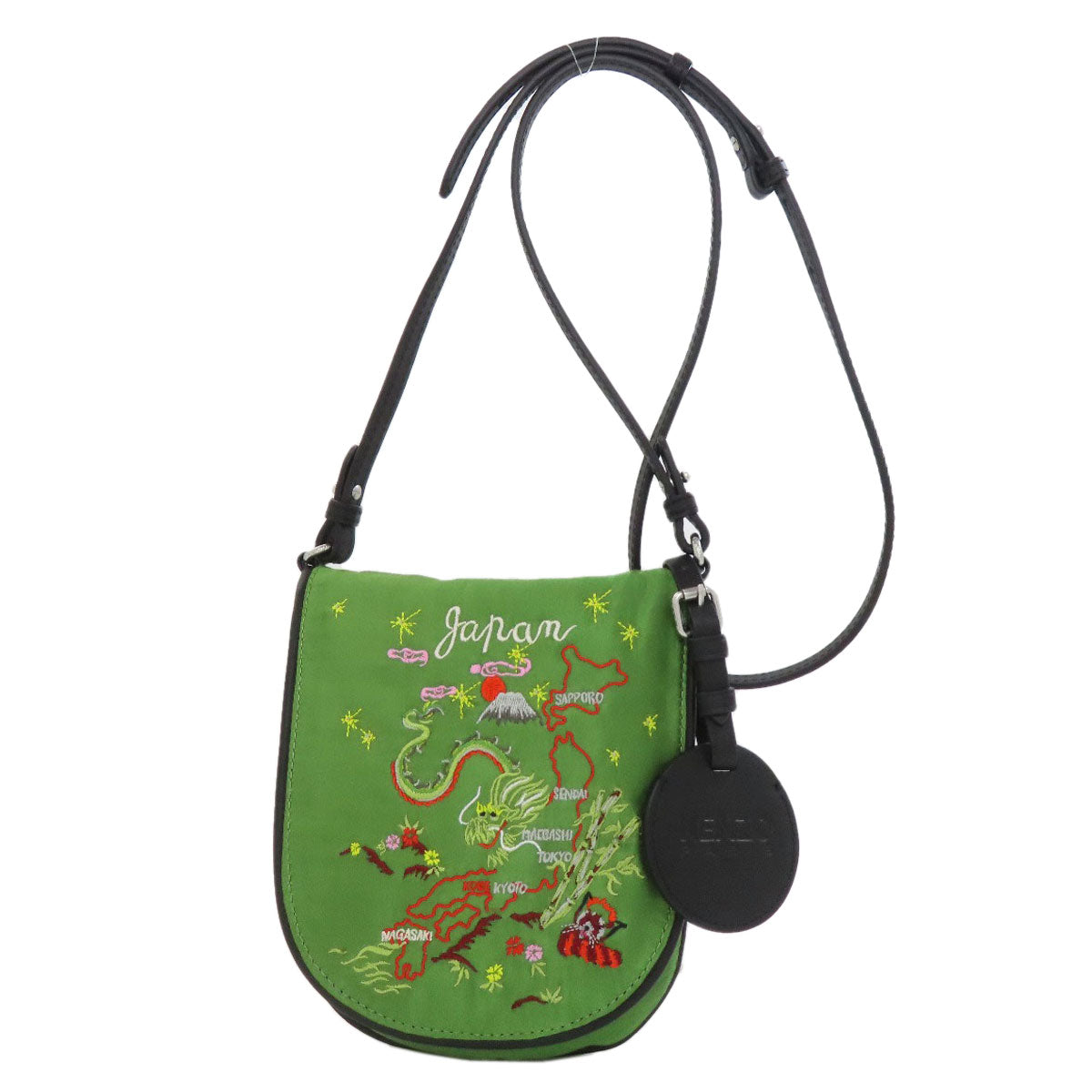 ケンゾー サコッシュ ショルダーバッグ ナイロン素材 レディース 【中古】【KENZO】