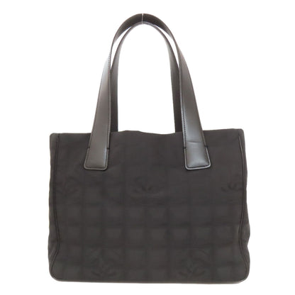 CHANEL New Travel Line PM Tote Bag Nylon jacquard Ladies [Used]