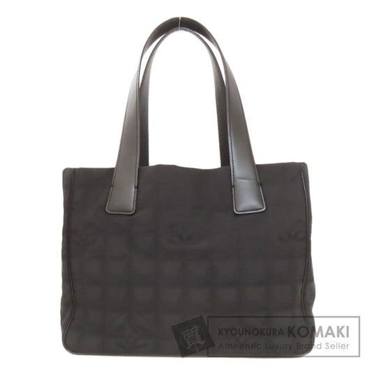 CHANEL New Travel Line PM Tote Bag Nylon jacquard Ladies [Used]