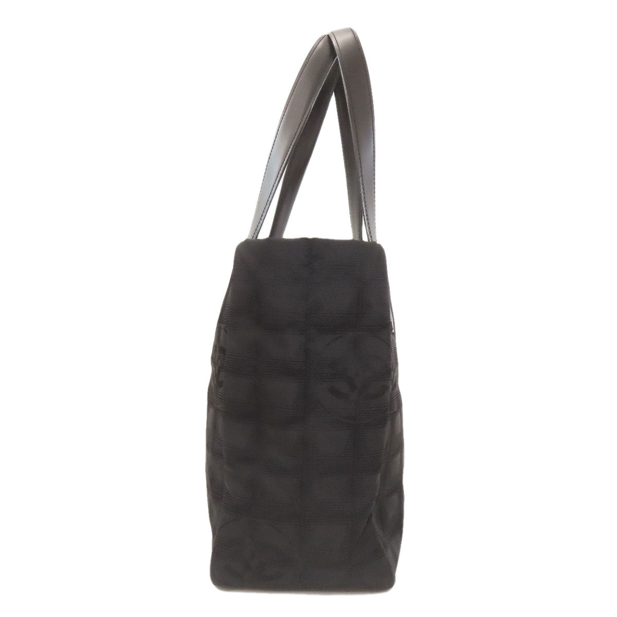 CHANEL New Travel Line PM Tote Bag Nylon jacquard Ladies [Used]