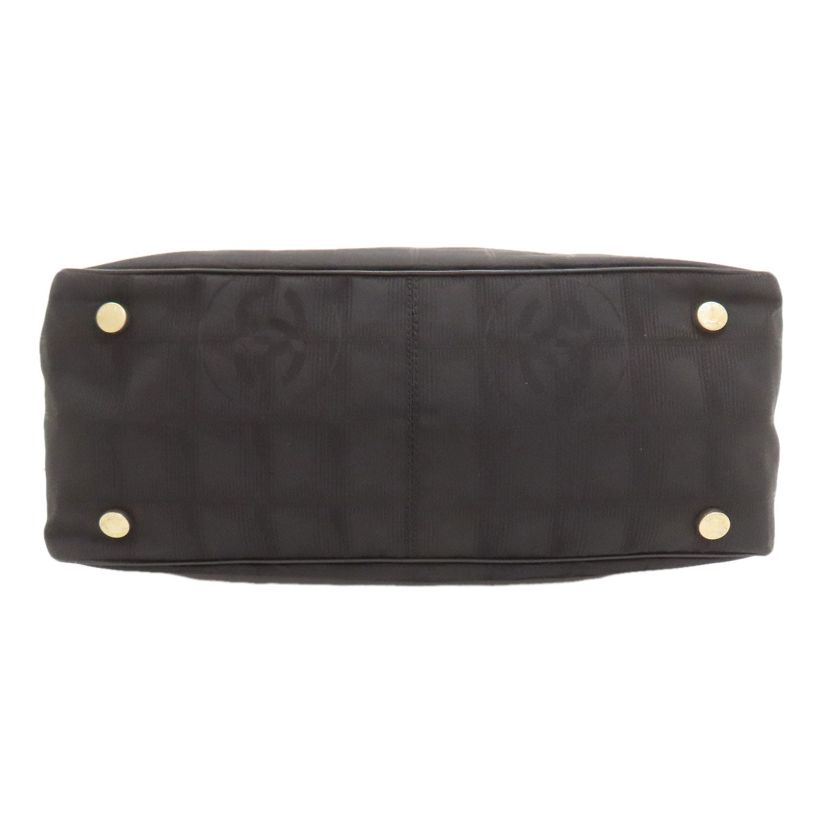 CHANEL New Travel Line PM Tote Bag Nylon jacquard Ladies [Used]