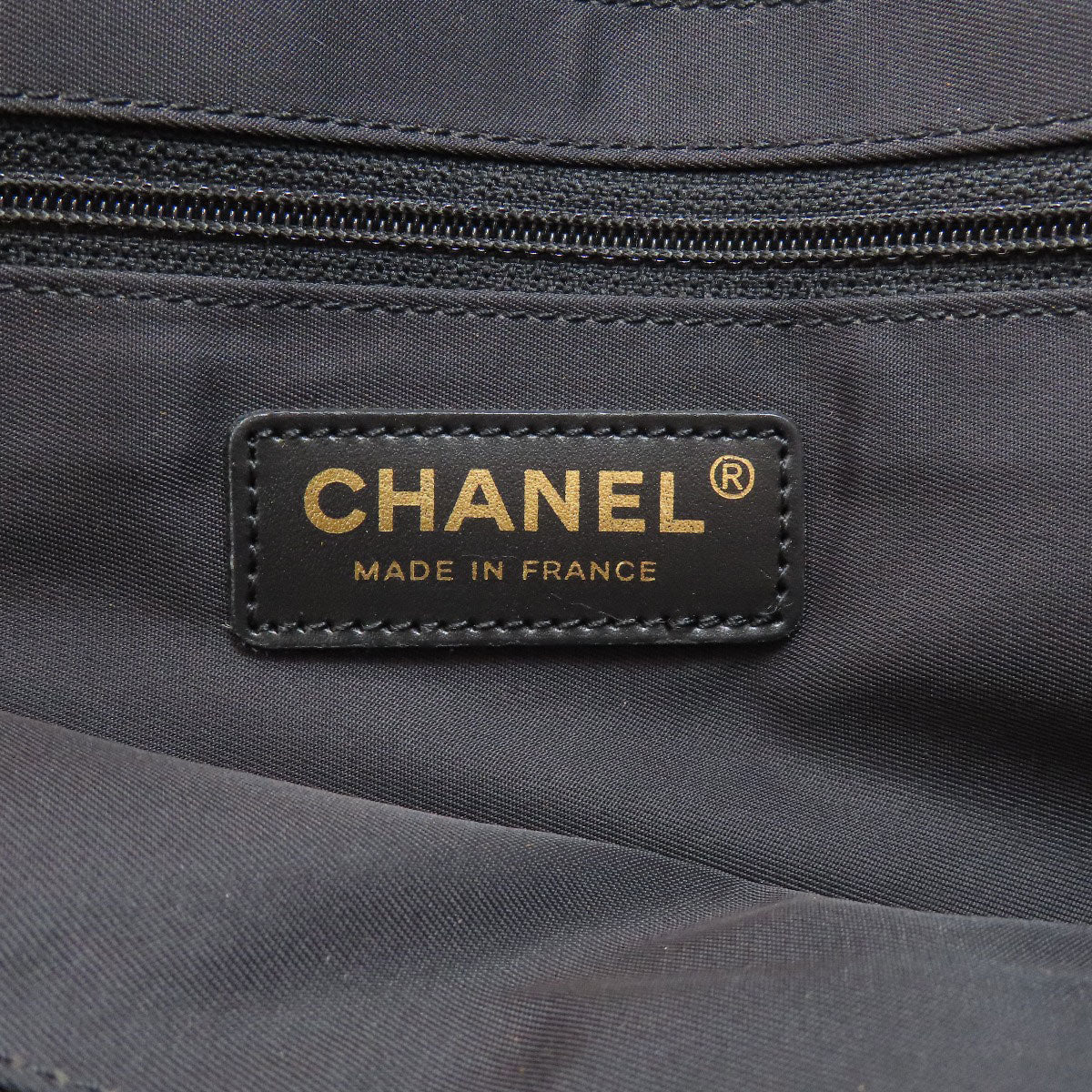 CHANEL New Travel Line PM Tote Bag Nylon jacquard Ladies [Used]