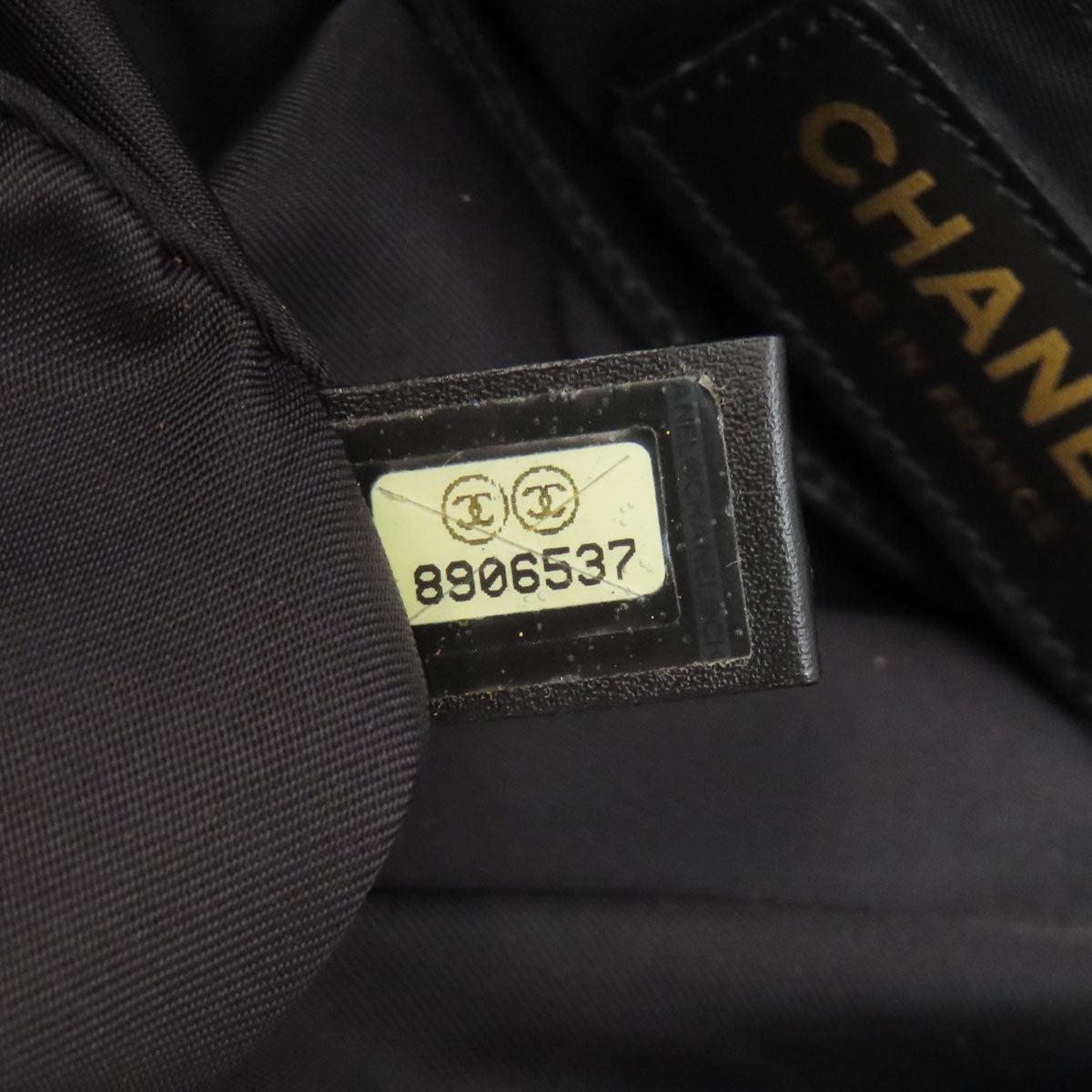 CHANEL New Travel Line PM Tote Bag Nylon jacquard Ladies [Used]