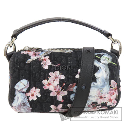 CHRISTIAN DIOR Hajime Sorayama Collaboration Trotter Sakura 2WAY Handbag Canvas Ladies [Used]