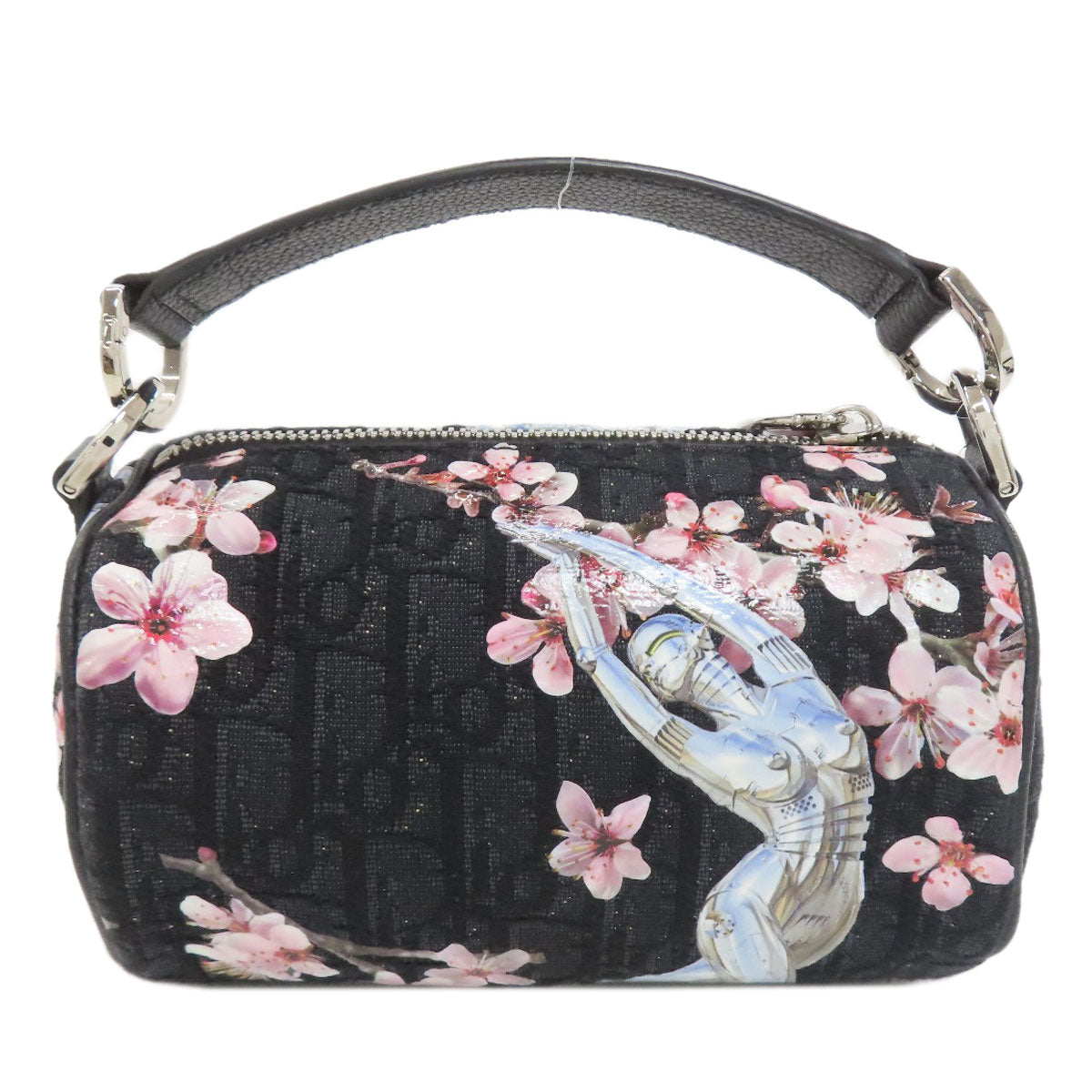 CHRISTIAN DIOR Hajime Sorayama Collaboration Trotter Sakura 2WAY Handbag Canvas Ladies [Used]