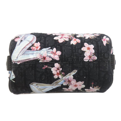CHRISTIAN DIOR Hajime Sorayama Collaboration Trotter Sakura 2WAY Handbag Canvas Ladies [Used]