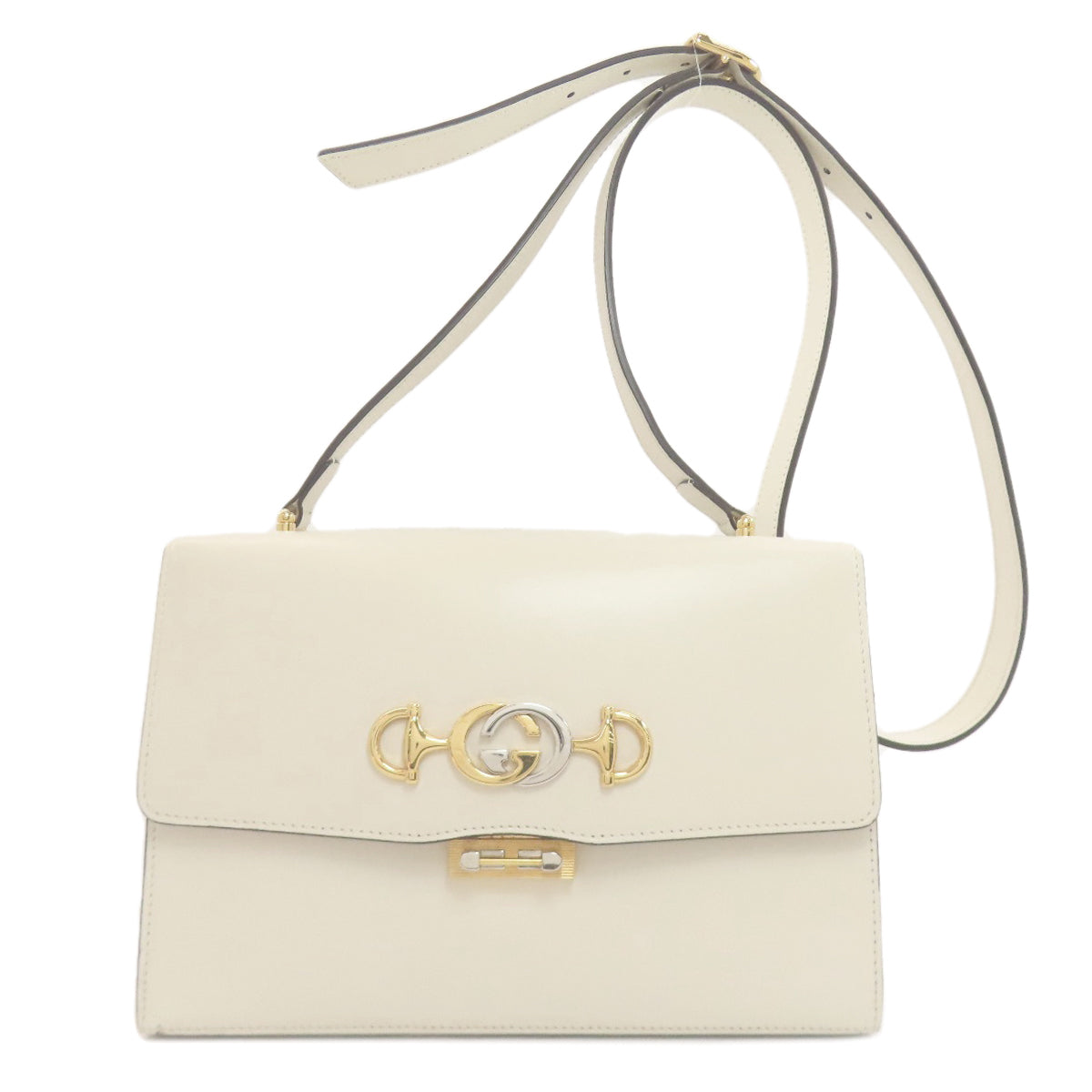 GUCCI 576388 Zumi Shoulder Bag Calf Ladies [Used]