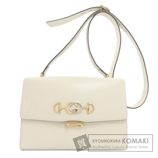 GUCCI 576388 Zumi Shoulder Bag Calf Ladies [Used]