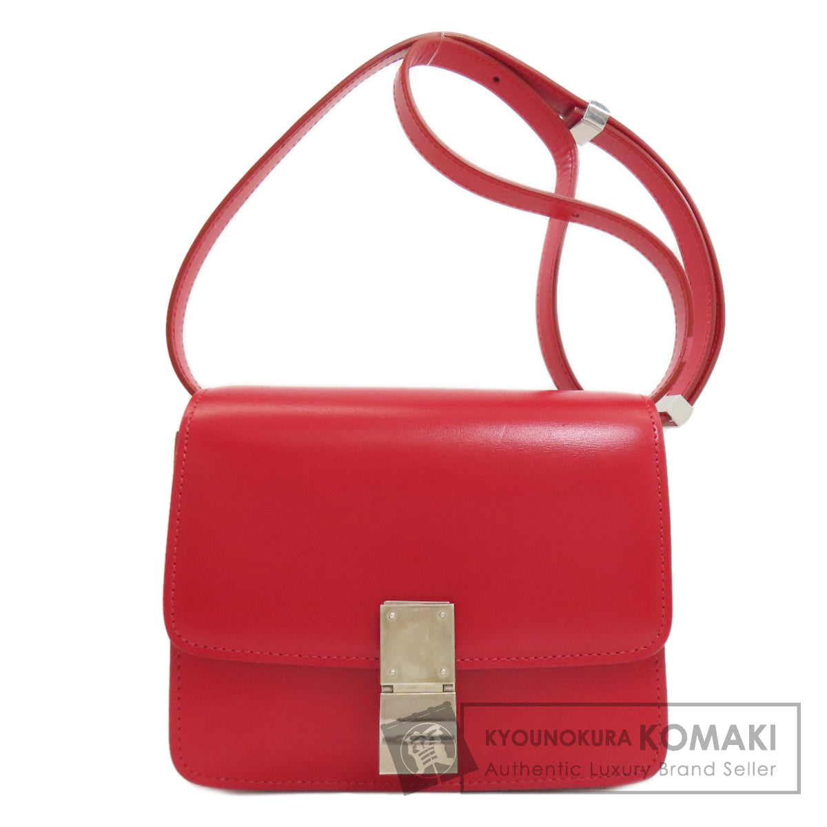 CELINE Classic box Shoulder Bag Calf Ladies [Used]