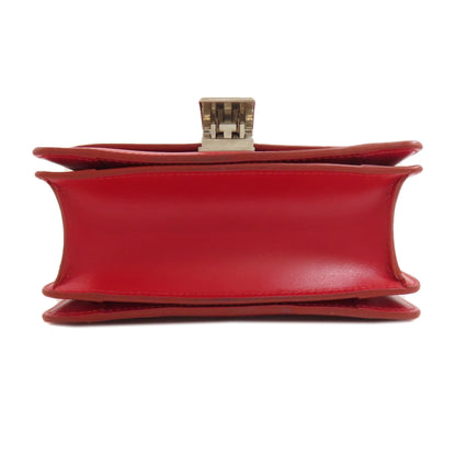 CELINE Classic box Shoulder Bag Calf Ladies [Used]