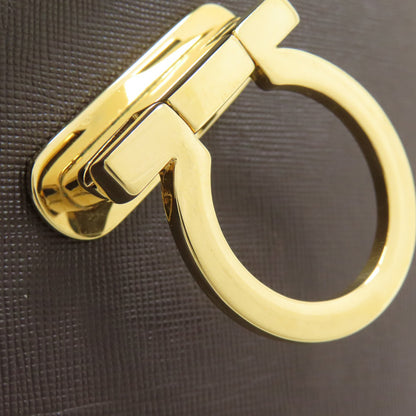 Salvatore Ferragamo Gancini 2WAY Handbag Leather Ladies [Used]