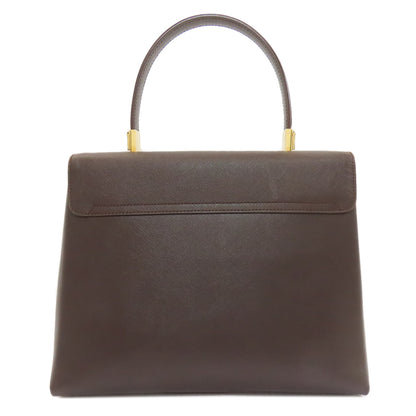 Salvatore Ferragamo Gancini 2WAY Handbag Leather Ladies [Used]