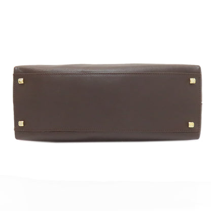 Salvatore Ferragamo Gancini 2WAY Handbag Leather Ladies [Used]