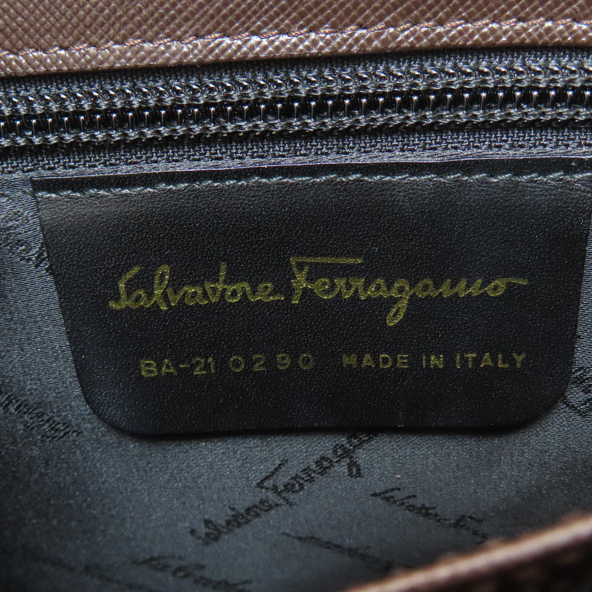 Salvatore Ferragamo Gancini 2WAY Handbag Leather Ladies [Used]